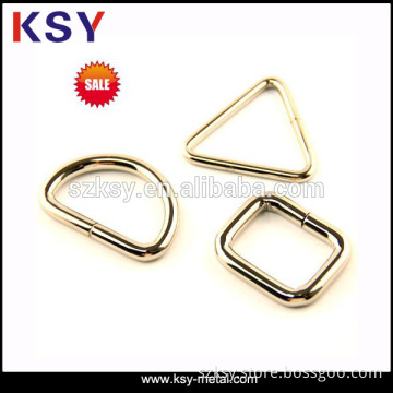 New Arrival Fashion 1 inch Metal Open D Ring